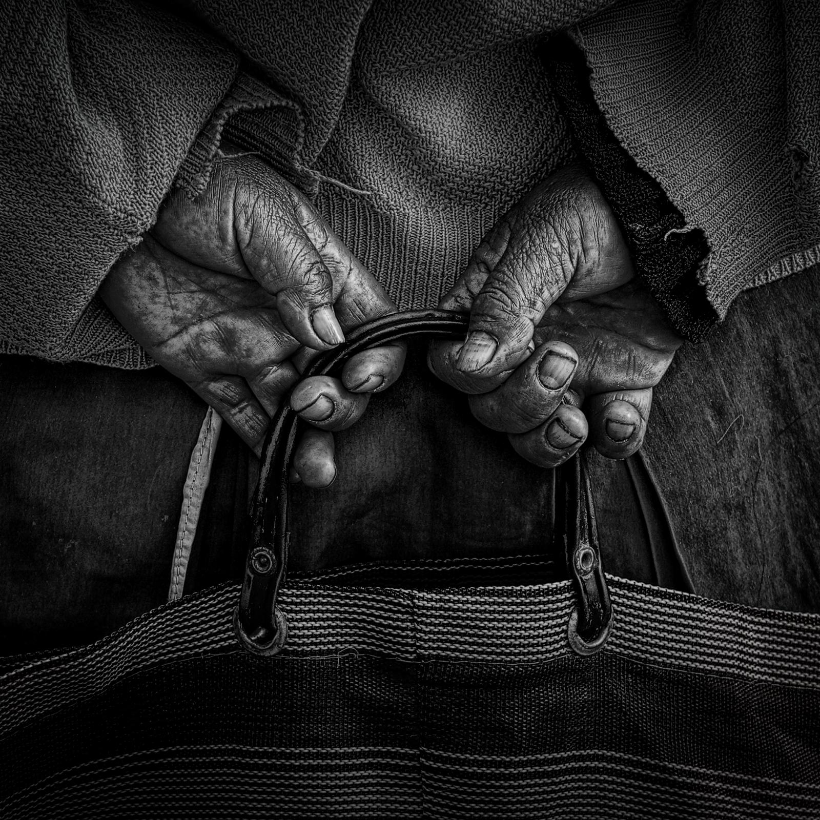 Hands at work in Palermo — craft and detail